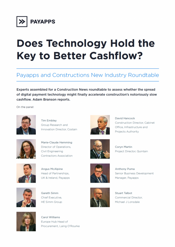 Payapps UK - Roundtable - Does technology hold the key to better cashflow