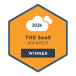 Payapps 2026 SaaS Awards winner graphic highlighting three category wins across construction, finance and FinTech, and workflow automation.