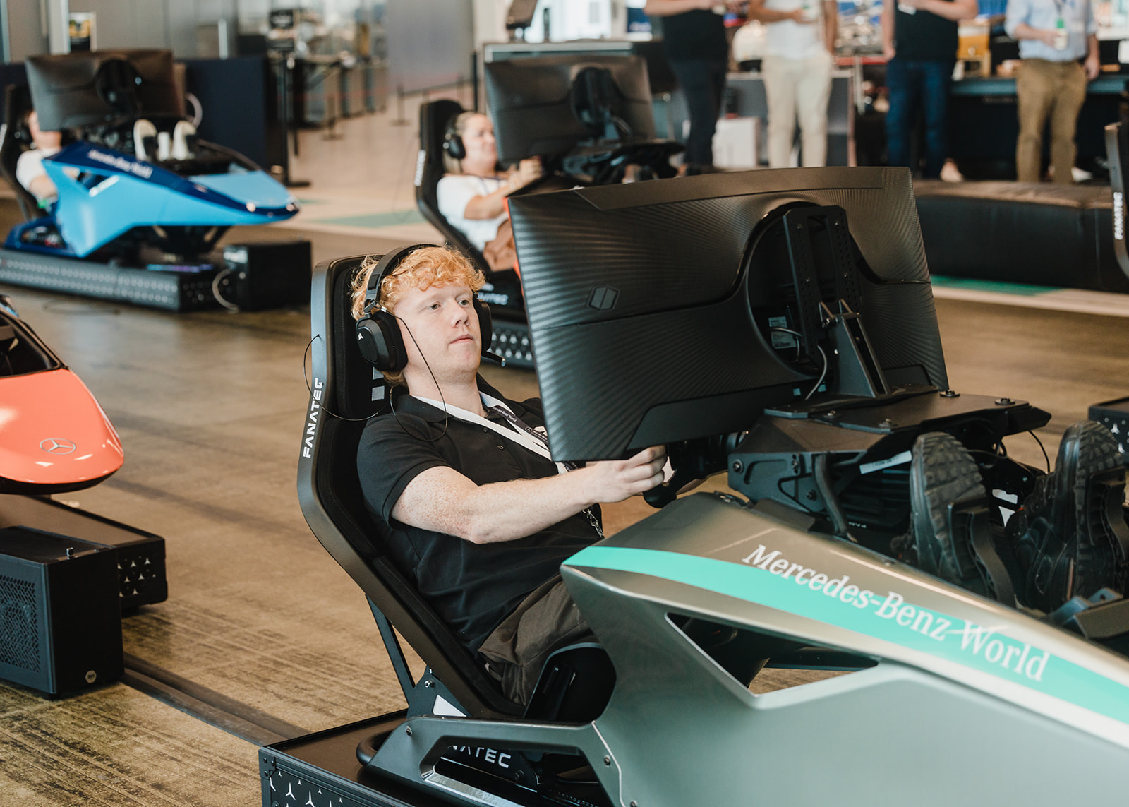F1 Simulators at Mercedez Benz World