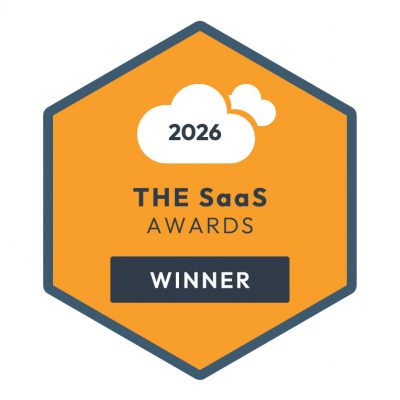 Payapps 2026 SaaS Awards winner graphic highlighting three category wins across construction, finance and FinTech, and workflow automation.